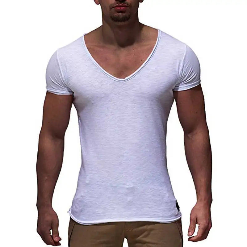 V neck short-חולצה